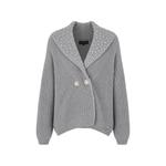 Toteme pearl-embellished oversized cardigan 1