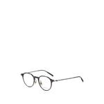 geometric-frame glasses 1