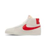 Кроссовки Nike Zoom Blazer Mid SB 'White University Red' 3