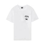 Футболки Stussy Stock Crown Tee 'White' 1