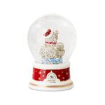 Christmas bear snow globe 2