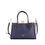Сумка-тоут On My Side Leather with Monogram Canvas MM 1