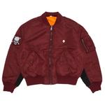 Бомберы Supreme x Bounty Hunter MA-1 'Burgundy' 1
