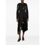 sequin-embellished lace-patchwork midi skirt 2