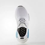 Кроссовки Adidas NMD_R1 J 'Яркий циан' 2