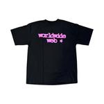 T-Shirts Sp5der Web Tee 'Черный/Розовый' 1
