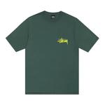 Футболки Stussy Old Phone Tee 'Лесной зеленый' 1