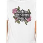 Футболка Harley-Davidson® Rose & Thorn Bling с V-образным вырезом 2
