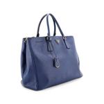 Lux Open Saffiano Leather North South tote bag 3