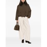 faux-fur-trim drawstring jacket 2