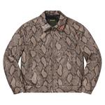 Верхняя одежда Supreme x Schott Leather Work Jacket 'Snakeskin' 1