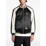 dragon-embroidered satin jacket 1