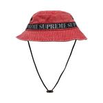 Панама Supreme Stencil Webbing Boonie 'Красный' 1