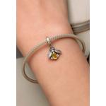 Подвеска из стерлингового серебра Bee-Yonce Yellow Charm 2