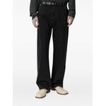 cotton straight-leg jeans 2