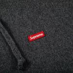 Худи Supreme Small Box Hooded Sweatshirt 'Charcoal' 2