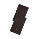 ribbed-knit logo-embroidered scarf 2