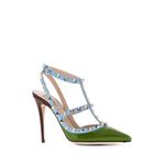 Rockstud patent leather pumps 2
