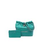 Маленькая сумка-тоут Quilted Shiny Calfskin 22 (2021-2026 годы) 1