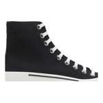 Кроссовки Alexander McQueen Tread Slick Boots 'Black White' 2