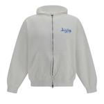 Худи на молнии Balenciaga Sketchy Zip-Up Hoodie 'Белый' 1