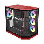 HYTE Y50 RGB ATX корпус - Черно-красный 2