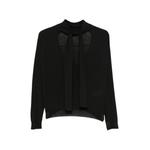 cut-out pussy-bow sweater 1