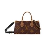 Сумки Top Handles Louis Vuitton Onthego East West Chain 'Brown Giant Monogram/Brown Monogram Reverse Canvas' 1