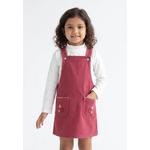 Джинсовый сарафан с отстрочкой 1