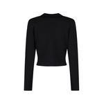 embossed-button cropped jacket 2