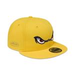 Бейсболка Corteiz Storm New Era 59fifty Fitted Cap 'Желтый' 1