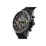 Seiko Conceptual Regular Хронограф Черный циферблат Черный силиконовый ремень Кварцевые часы SSB349P1 4