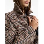 crystal-embellished houndstooth-pattern coat 6