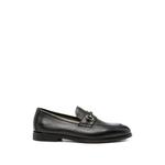 horsebit grained-leather loafers 1