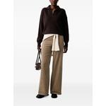 polo-collar knitted sweater 2
