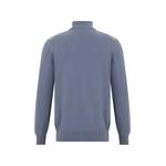 half-zip panelled sweater 2