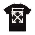 Футболки Off-White Spray Marker Slim Tee 'Black/White' 2