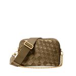 medium Bryant woven double-zip cross body bag 1