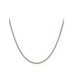 Колье Box Chain из желтого золота 1