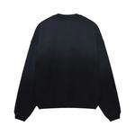 Топы Stussy Sun Faded Oversized Crew 'Black' 2