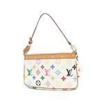 Сумка-тоут Pochette Accessoires Monogram Multicolor из коллаборации с Takashi Murakami (2003 год) 2