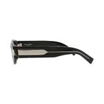 Очки Saint Laurent Round-Frame Recycled Acetate Sunglasses 'Havana Crystal Grey' 3