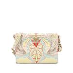 Сумка через плечо Lady Dior Wallet on Chain Pouch из кожи с принтом 1
