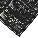 Шарфы Givenchy Patchwork Stamp Silk Scarf 'Black' 3