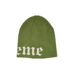 Бини Supreme Old English Printed Beanie 'Green' 2