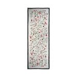 Шарфы Givenchy Floral Print Silk Scarf 'Black' 1