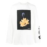 graphic-print long-sleeved T-shirt 1
