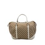 2016-2026 GG Canvas Horsebit Nail boston bag 1