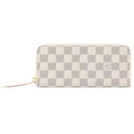 Кошельки Louis Vuitton Clémence Wallet 'Белый Damier Azur Canvas/Розовый Ballerine' 1