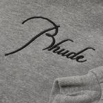 Хаф-зипы Rhude Quarter Zip 'Heather Grey' 3